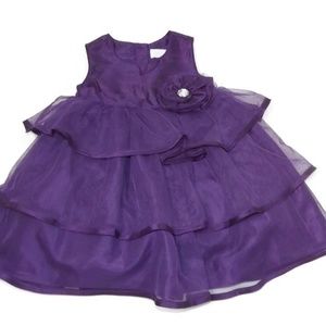 Camilla Toddler Girls Purple Dress size 12M 12 M
